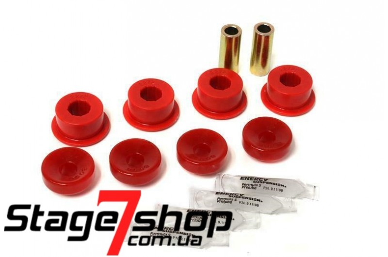 Energy Suspension Втулки переднього амортизатора Honda Civic 92-95 16.8102R - Red